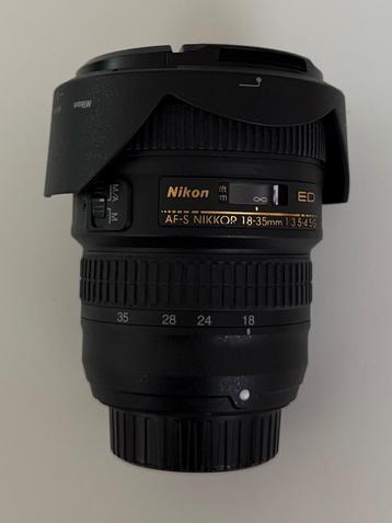 Nikon AF-S 18-35mm F/3.5-4.5 G ED Wide Angle beschikbaar voor biedingen