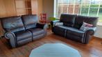 Salon leder 2-zit met relax en 3-zit., Ophalen