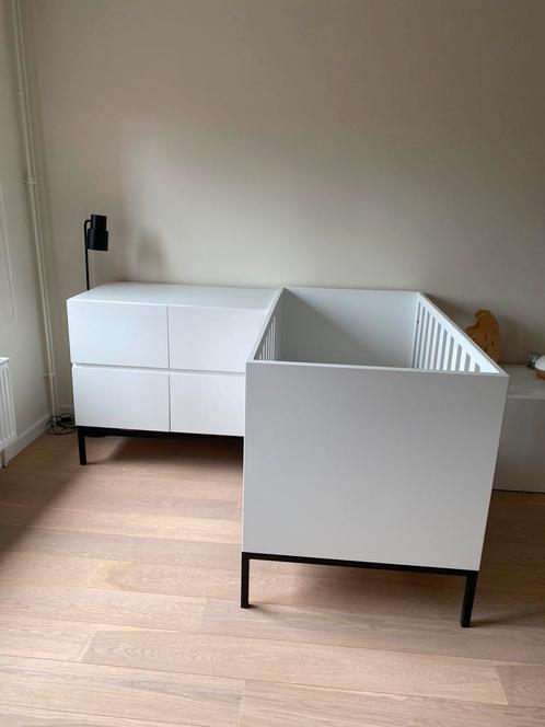 Quax commode en bed wit, Enfants & Bébés, Chambre d'enfant | Lits, Sommier à lattes, Enlèvement