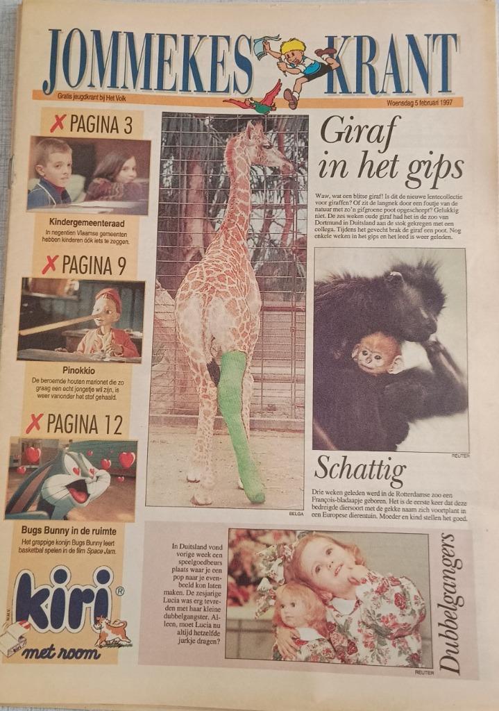 Jommekeskrant, Verzamelen, Overige Verzamelen, Gebruikt, Ophalen of Verzenden