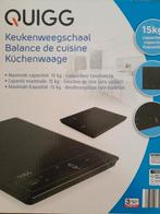 QUIGG, BALANCE CUISINE 7325,15kg,NEW!!, Elektronische apparatuur, Weegschalen, Ophalen, Zo goed als nieuw, Keukenweegschaal