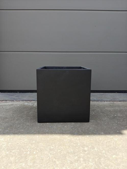 Bloembakken zwart  -  Nieuw, Tuin en Terras, Bloembakken en Plantenbakken, Nieuw, Binnen, Balkon, Tuin, Vierkant, Ophalen of Verzenden