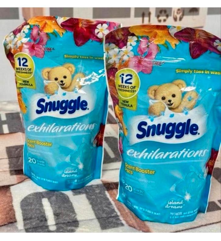 Booster de parfum lessive Snuggle Exhilarations lot 2x 20, Maison & Meubles, Produits de nettoyage, Enlèvement ou Envoi