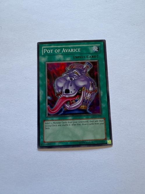 Yu-Gi-Oh! Pot of Avarice - Elemental Energy - 2005, Hobby en Vrije tijd, Verzamelkaartspellen | Yu-gi-Oh!, Gebruikt, Losse kaart