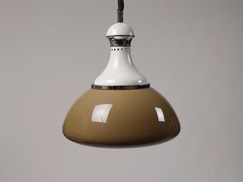 Vintage Stilux Hanglamp – Italiaans Design – Verstelbaar, Huis en Inrichting, Lampen | Hanglampen, Gebruikt, Minder dan 50 cm