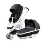 Quinny Moodd Buggy Irony Black & Reiswieg + Accesoires, Tige de poussée réglable, Poussette combi, Enlèvement, Comme neuf