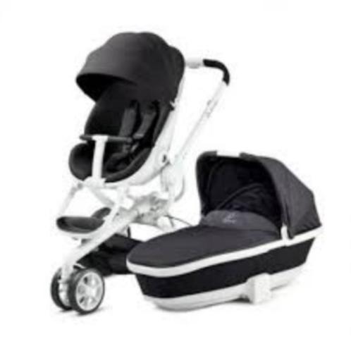 Quinny Moodd Buggy Irony Black & Reiswieg + Accesoires, Enfants & Bébés, Poussettes & Combinaisons, Comme neuf, Poussette combi