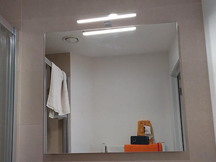 Badkamerspiegels 70x64 en 120x64, Huis en Inrichting, Badkamer | Complete badkamers, Zo goed als nieuw, Ophalen of Verzenden