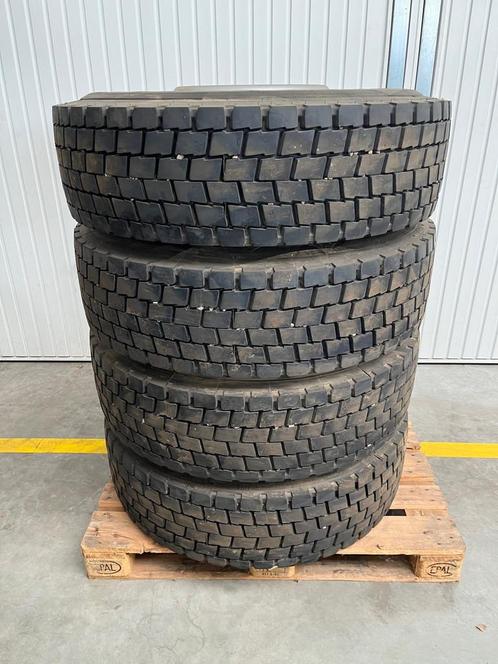4 x band + 4 x velg 315/80R22,5, Auto-onderdelen, Vrachtwagen-onderdelen, Overige merken, Overige Auto-onderdelen, Gebruikt