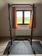 Domyos Rack 500 - Rack de musculation squat traction, Sports & Fitness, Comme neuf, Barre de traction, Enlèvement, Jambes