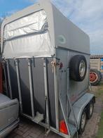 Hotra 2paards trailer "GEEN PAPIEREN", Ophalen, Gebruikt, Hout, 2-paards trailer