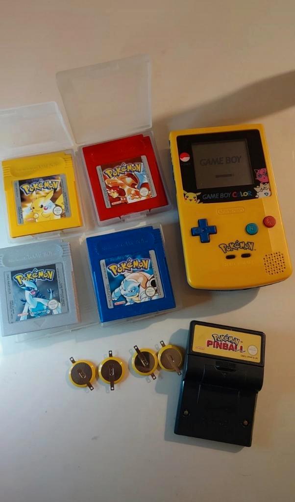 Console Gameboy Color Pikachu, Games en Spelcomputers, Games | Nintendo Game Boy, Zo goed als nieuw, Ophalen of Verzenden