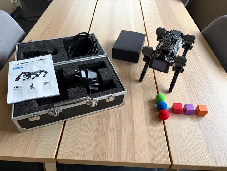 XGO Mini V2 AI Robot Dog - Educatief programmeerbaar, Hobby en Vrije tijd, Elektronica-componenten, Zo goed als nieuw, Ophalen