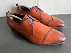 Floris van Bommel herenschoenen maat 8 / 42, Kleding | Heren, Schoenen, Bruin, Floris van Bommel, Ophalen of Verzenden, Zo goed als nieuw