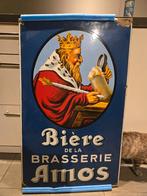Emaille reclamebord biere amos, Enlèvement ou Envoi