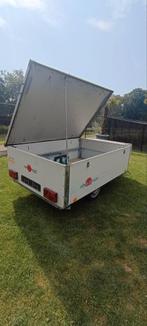 Remorc met hardtop deksel, Ophalen, Zo goed als nieuw