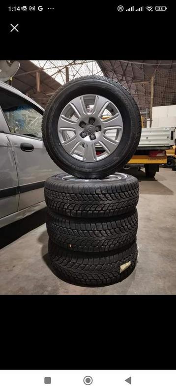 Jantes alu Audi Q2 et Q3 avec pneus hiver comme neuf beschikbaar voor biedingen