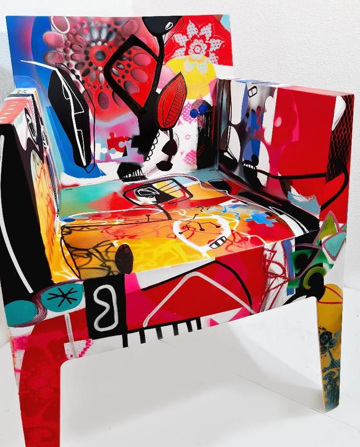 Driade - Philippe Starck -Fauteuil - Art object by Jack Soro, Maison & Meubles, Fauteuils, Comme neuf, Synthétique, Enlèvement ou Envoi