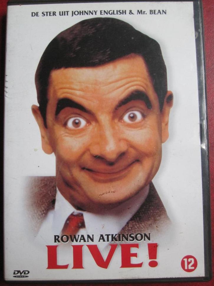 Rowan Atkinson - Live! (2001), Cd's en Dvd's, Dvd's | Cabaret en Sketches, Zo goed als nieuw, Stand-up of Theatershow, Vanaf 12 jaar