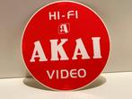 Sticker AKAI hifi - video, Ophalen of Verzenden, Zo goed als nieuw