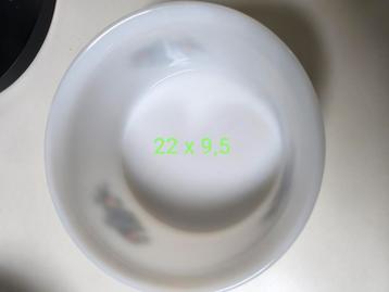 Plat a soufflé Arcopal modèle fruits de France, Enlèvement ou Envoi, Comme neuf