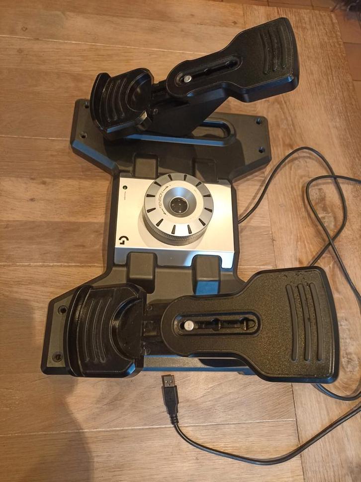 Rudder - paloniers - Logitech, Informatique & Logiciels, Joysticks, Enlèvement