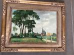 Schilderij En Flandre van 1930 - Georges Frederic, Antiek en Kunst, Kunst | Schilderijen | Klassiek, Ophalen