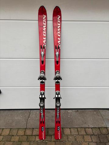 Skie merk Salomon, Sport en Fitness, Skiën en Langlaufen, Ophalen, 160 tot 180 cm, Gebruikt, Salomon