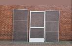 2 x pvc Vliegenhor en 1 x pvc vliegendeur., Doe-het-zelf en Bouw, Deuren en Vliegenramen, Ophalen, Zo goed als nieuw