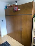 Bruine kleerkast - gratis - af te halen, Huis en Inrichting, Ophalen, Gebruikt, 150 tot 200 cm, 50 tot 75 cm