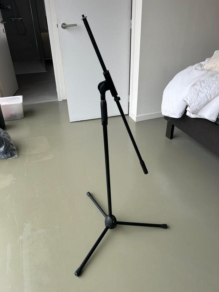 Microfoonstatief - Ideaal voor Zang, Instrumenten, Podcasts, Muziek en Instrumenten, Standaarden, Zo goed als nieuw, Gitaar, Ophalen