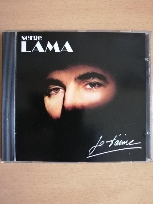 CD Serge Lama - Je t'aime, Cd's en Dvd's, Cd's | Franstalig, Zo goed als nieuw, Ophalen of Verzenden