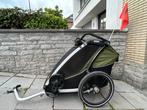 Thule Chariot Cab 2 - Fietskar - Cypres Green, Ophalen, Gebruikt, Opvouwbaar, Thule