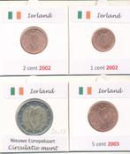 Ierland - 2 €uro - 5 - 2 - 1 cent, Postzegels en Munten, Munten | Europa | Euromunten, Verzenden, Ierland, 2 euro, Setje