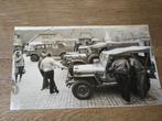 ORIGINELE PERSFOTO JEEP BIJEENKOMST VOERTUIGEN LEGER, Enlèvement ou Envoi, Utilisé, Autres sujets/thèmes, Photo