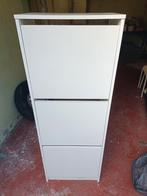 Meuble à chaussures blanc Ikea Bissa GRATUIT, Maison & Meubles, Armoires | Armoires à chaussures, Enlèvement