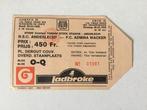 Ticket Anderlecht- FC Admira Wacker 1/4e finale 6/3/90, Tickets en Kaartjes, Sport | Voetbal