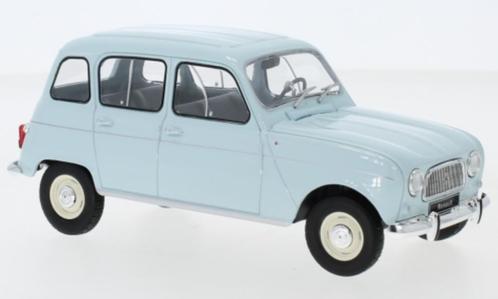 renault 4l licht blauw, Hobby en Vrije tijd, Modelauto's | Overige schalen, Nieuw, Auto, Verzenden
