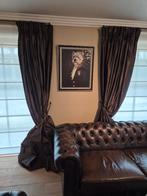 gordijnen, Ophalen, Bruin, 200 cm of meer, Zo goed als nieuw