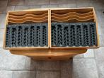houten geldkastje, vintage met muntmechanisme, Ophalen, Gebruikt, Minder dan 35 cm, Minder dan 50 cm