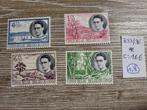 Belgisch congo 333/36, Postzegels en Munten, Ophalen of Verzenden