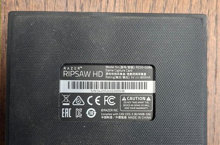 Razer Ripsaw HD game capture card, Computers en Software, Accesspoints, Ophalen