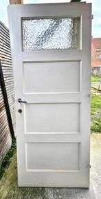 4x deur met glas, Doe-het-zelf en Bouw, Ophalen, Glas