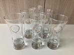 Set 6 bierglazen Geuze Lambik Belle-vu, Verzamelen, Glas en Drinkglazen, Ophalen of Verzenden, Zo goed als nieuw