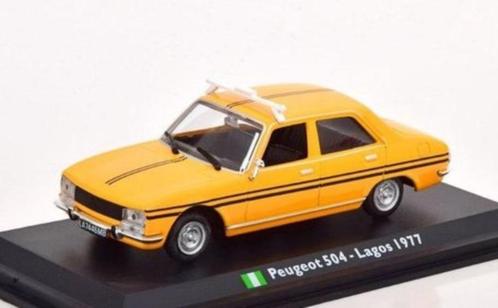 Peugeot 504 Lagos Taxi -- 1977 --, Hobby en Vrije tijd, Modelauto's | 1:43, Nieuw, Auto, Overige merken, Verzenden
