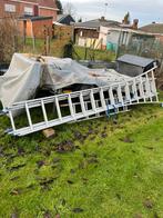 Ladder 3delig solide, Doe-het-zelf en Bouw, Ladders en Trappen, Ophalen, Zo goed als nieuw, Ladder, Opvouwbaar of Inschuifbaar