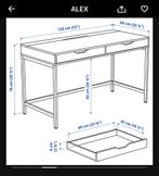 Office Table & Chair, Huis en Inrichting, Bureaus, Ophalen, Zo goed als nieuw, Stabureau