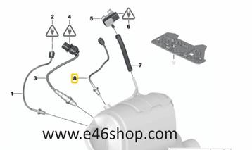 Roetfilter sensor BMW OE 13627809157 ORG NW BMW  disponible aux enchères