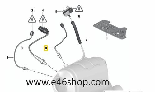 Roetfilter sensor BMW OE 13627809157 ORG NW BMW, Autos : Pièces & Accessoires, Électronique & Câbles, BMW, Neuf, Enlèvement ou Envoi