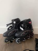 Skeelers + pols/kniebescherming, Sport en Fitness, Skeelers, Gebruikt, Inline skates 4 wielen, Dames, Ophalen